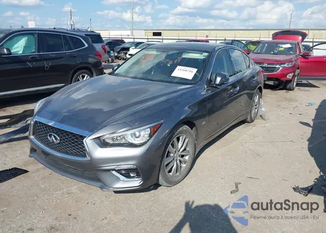 2019 Infiniti Q50 3.0T Luxe from USA, damaged, VIN JN1EV7AP2KM517651